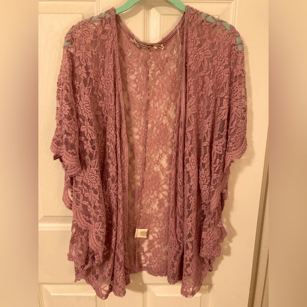 Liberty Love lace shaw
